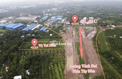 Chính chủ bán MẶT TIỀN 7123.4 m2 ĐƯỜNG VÀNH ĐAI PHÍA TÂY ĐANG THI CÔNG - 28 TỶ